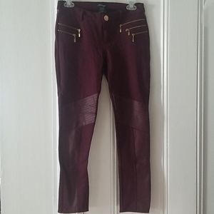 Dark purple pants